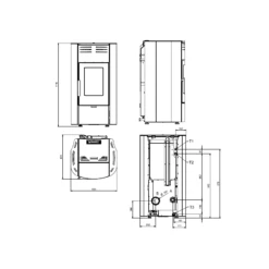 Pelletofen Wasserführend La Nordica Extraflame Raffaella Idro H18 - 21,5 KW -Küchengrill Geschäft pelletofen wasserfuehrend la nordica extraflame raffaella idro h18 215 kw4