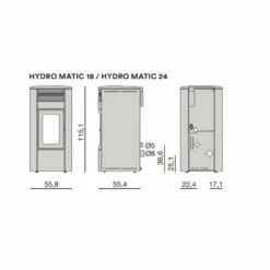 Pelletofen Wassergeführt MCZ CLUB Absolute Hydromatic 18 - Maestro+ - 18 KW -Küchengrill Geschäft pelletofen wassergefuehrt mcz club absolute hydromatic 18 maestro 18 kw4
