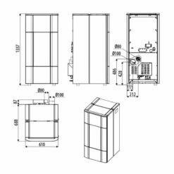 Pelletofen Wassergeführt MCZ JAZZ Hydromatik 30 - Maestro+ - 28,5 KW -Küchengrill Geschäft pelletofen wassergefuehrt mcz jazz hydromatik 30 maestro 285 kw11