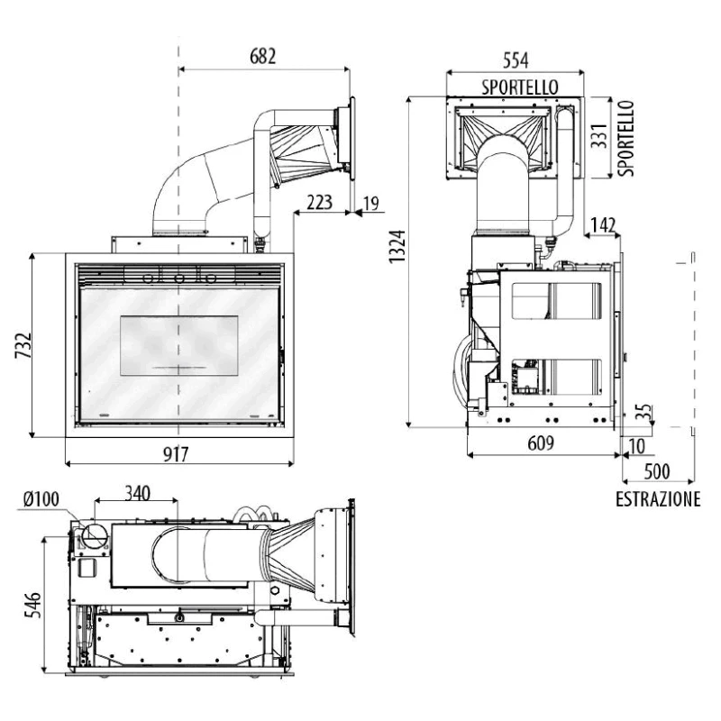 Pelletofen Wassergeführt MCZ VIVO 90 Hydromatic 24 - 24 KW 3 Pelletofen Wassergeführt MCZ VIVO 90 Hydromatic 24 - 24 KW – Bild 3