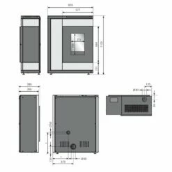 Pelletofen Wassergeführt Oranier Boreas Aqua Sintered Stone - 9,4 KW -Küchengrill Geschäft pelletofen wassergefuehrt oranier boreas aqua sintered stone 94 kw9
