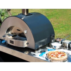 Pizza Holzofen Alfa Forni Classico Linie - 2 Pizze - Grau -Küchengrill Geschäft pizza holzofen alfa forni classico linie 2 pizze grau5