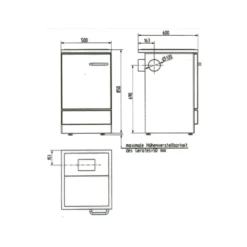 Wamsler Küchenherd / Beistellherd K155 - 5 KW -Küchengrill Geschäft wamsler kuechenherd beistellherd k155 5 kw3