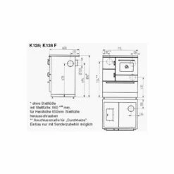 Wamsler Küchenherd K128 - 7,0 KW 9 Wamsler Küchenherd K128 - 7,0 KW -Küchengrill Geschäft wamsler kuechenherd k128 70 kw5