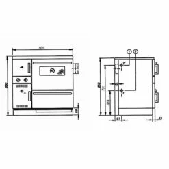 Wamsler Zentralheizungsherd Wassergeführt K 148 CL - 23 KW -Küchengrill Geschäft wamsler zentralheizungsherd wassergefuehrt k 148 cl 23 kw6