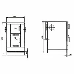 Wamsler Zentralheizungsherd Wassergeführt K 158 F - 22 KW -Küchengrill Geschäft wamsler zentralheizungsherd wassergefuehrt k 158 f 22 kw5