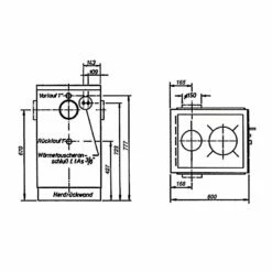 Wamsler Zentralheizungsherd Wassergeführt K158 CL - 22 KW -Küchengrill Geschäft wamsler zentralheizungsherd wassergefuehrt k158 cl 22 kw3