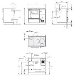 Zentralheizungsherd Lohberger ZEH 110 - 21 KW -Küchengrill Geschäft zentralheizungsherd lohberger zeh 110 21 kw5