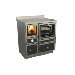 Zentralheizungsherd Rizzoli - Serie RTVE Mit Backofen - RTVE 80 - Epoka - 22 KW