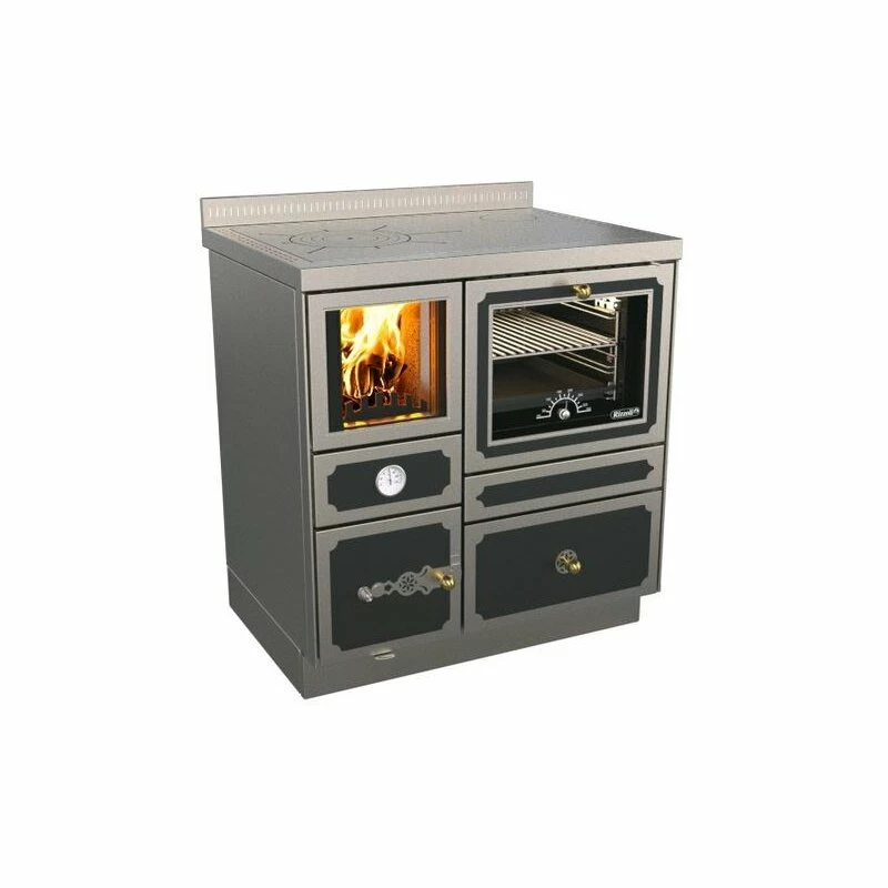 Zentralheizungsherd Rizzoli - Serie RTVE Mit Backofen - RTVE 80 - Epoka - 22 KW 3 Zentralheizungsherd Rizzoli - Serie RTVE Mit Backofen - RTVE 80 - Epoka - 22 KW – Bild 3