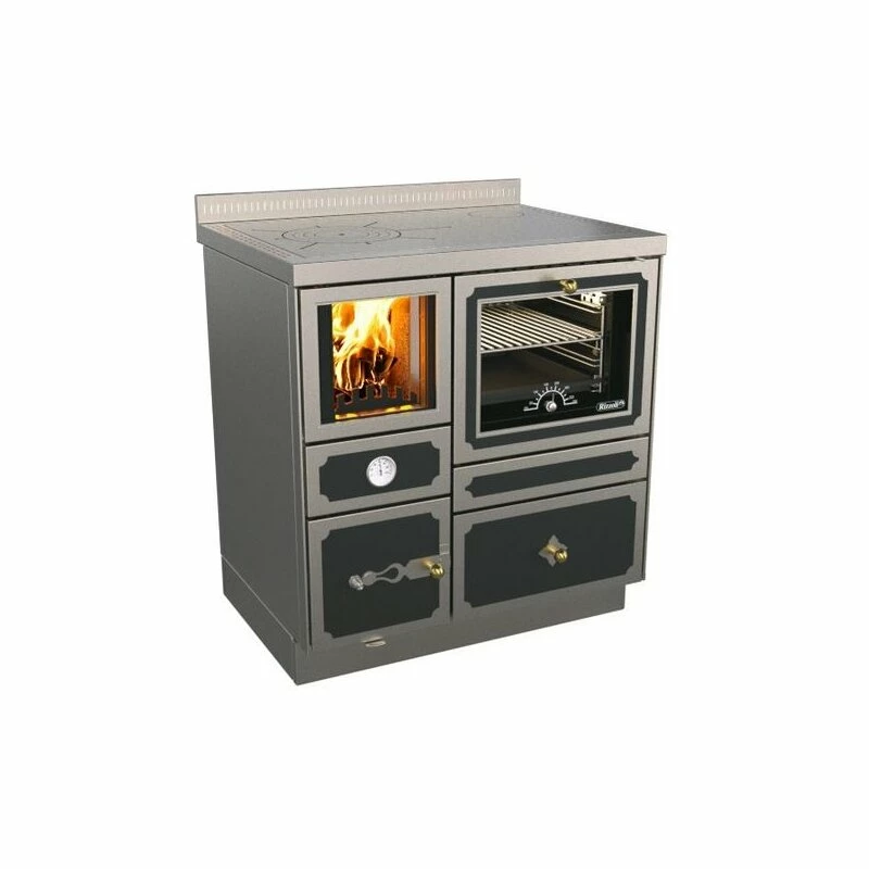 Zentralheizungsherd Rizzoli - Serie RTVE Mit Backofen - RTVE 80 - Epoka - 22 KW 5 Zentralheizungsherd Rizzoli - Serie RTVE Mit Backofen - RTVE 80 - Epoka - 22 KW – Bild 5