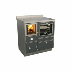 Zentralheizungsherd Rizzoli - Serie RTVE Mit Backofen - RTVE 80 - Variant - 22 KW