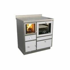 Zentralheizungsherd Rizzoli - Serie RTVE Mit Backofen - RTVE 80 - Variant - 22 KW -Küchengrill Geschäft zentralheizungsherd rizzoli serie rtve mit backofen rtve 80 variant 22 kw10