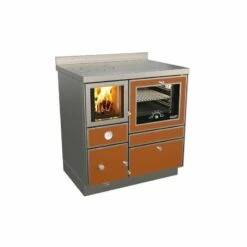 Zentralheizungsherd Rizzoli - Serie RTVE Mit Backofen - RTVE 80 - Variant - 22 KW -Küchengrill Geschäft zentralheizungsherd rizzoli serie rtve mit backofen rtve 80 variant 22 kw5