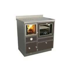 Zentralheizungsherd Rizzoli - Serie RTVE Mit Backofen - RTVE 80 - Variant - 22 KW -Küchengrill Geschäft zentralheizungsherd rizzoli serie rtve mit backofen rtve 80 variant 22 kw6