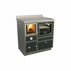 Zentralheizungsherd Rizzoli - Serie RTVE Mit Backofen - RTVE 80 - Variant - 22 KW -Küchengrill Geschäft zentralheizungsherd rizzoli serie rtve mit backofen rtve 80 variant 22 kw9