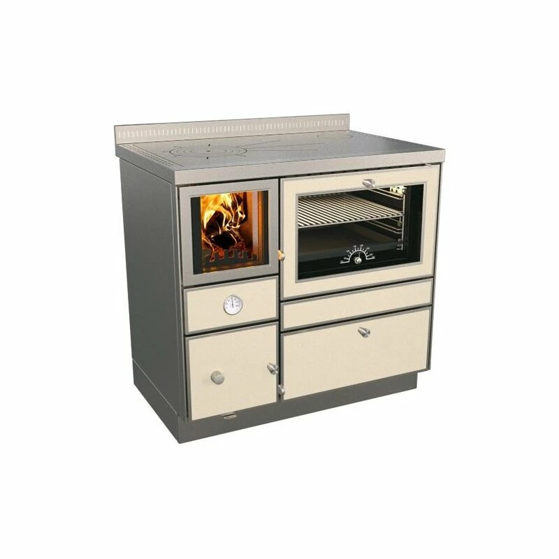 Zentralheizungsherd Rizzoli - Serie RTVE Mit Backofen - RTVE 90 - Variant - 22 KW 3 Zentralheizungsherd Rizzoli - Serie RTVE Mit Backofen - RTVE 90 - Variant - 22 KW – Bild 3