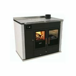 Zentralheizungsherd Rizzoli - Serie STP Mit Backofen - Rustik - 30 KW -Küchengrill Geschäft zentralheizungsherd rizzoli serie stp mit backofen rustik 30 kw3